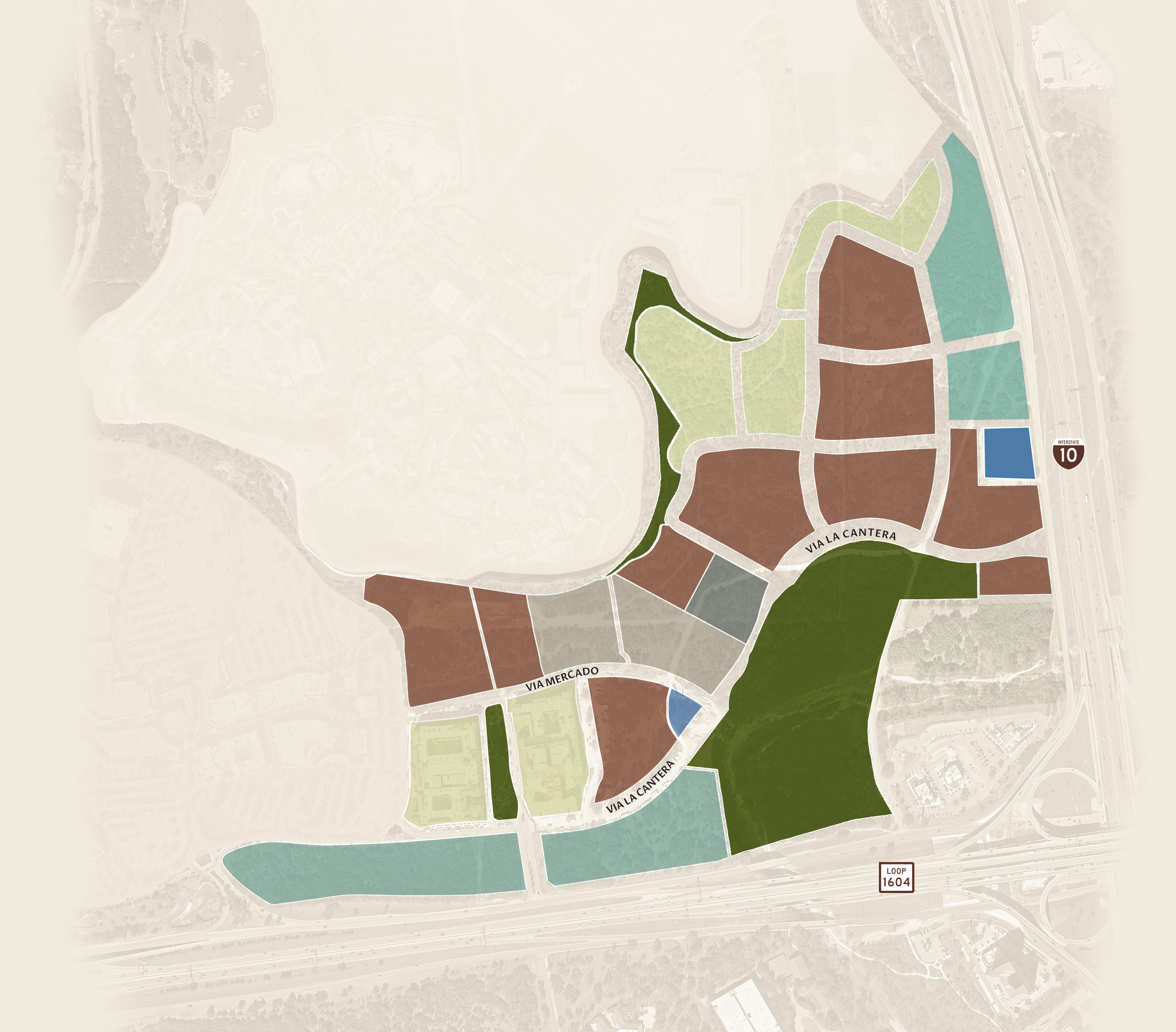 la cantera mall map